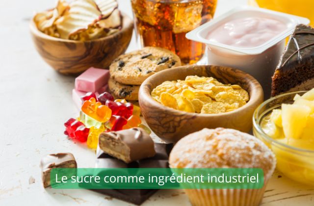sucre ingrédient industriel
